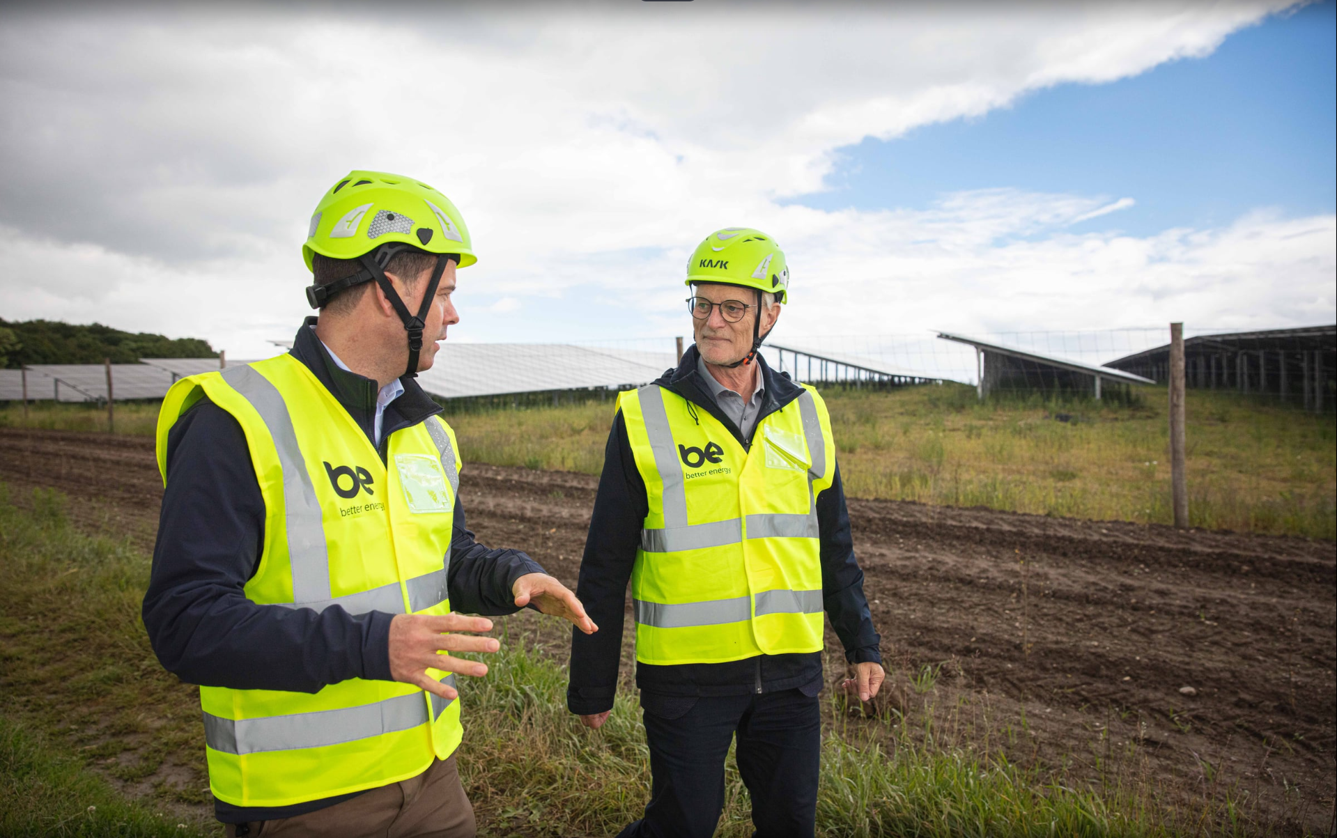 CEO and Chair in solar park